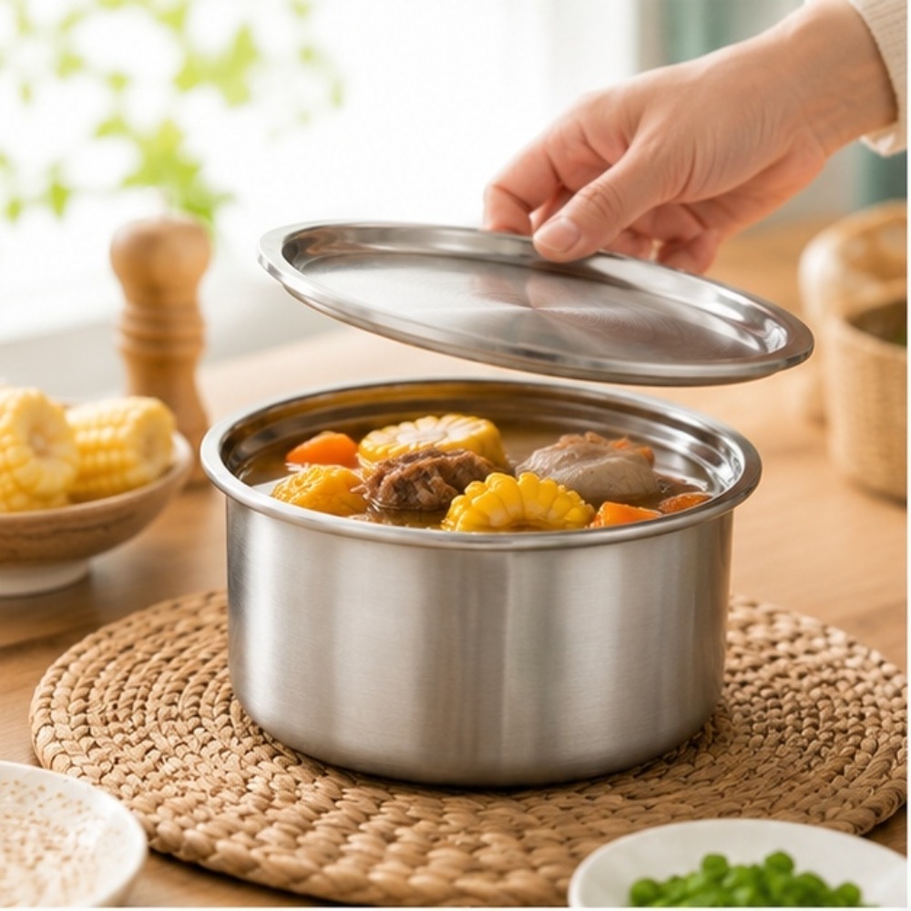 Food Storage Order - 304ステンレス鋼製蓋付きラメキン、蒸し卵、ベビーフードボウル、プリン、デザート、エアフライヤー、ベーキング、食事準備、保存容器、RV用