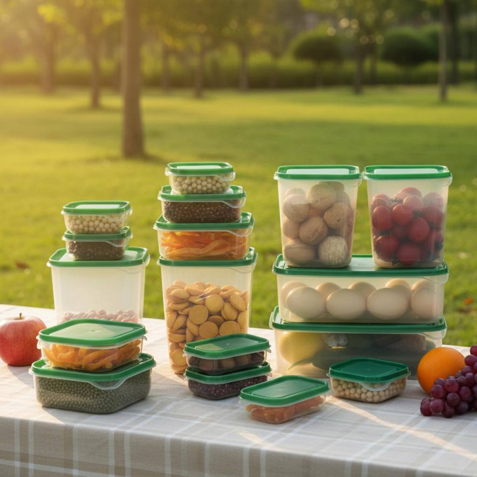 17個入り冷蔵庫収納ボックスセット、漏れ防止プラスチック食品 - Food Storage Refrigerator のレビューと価格