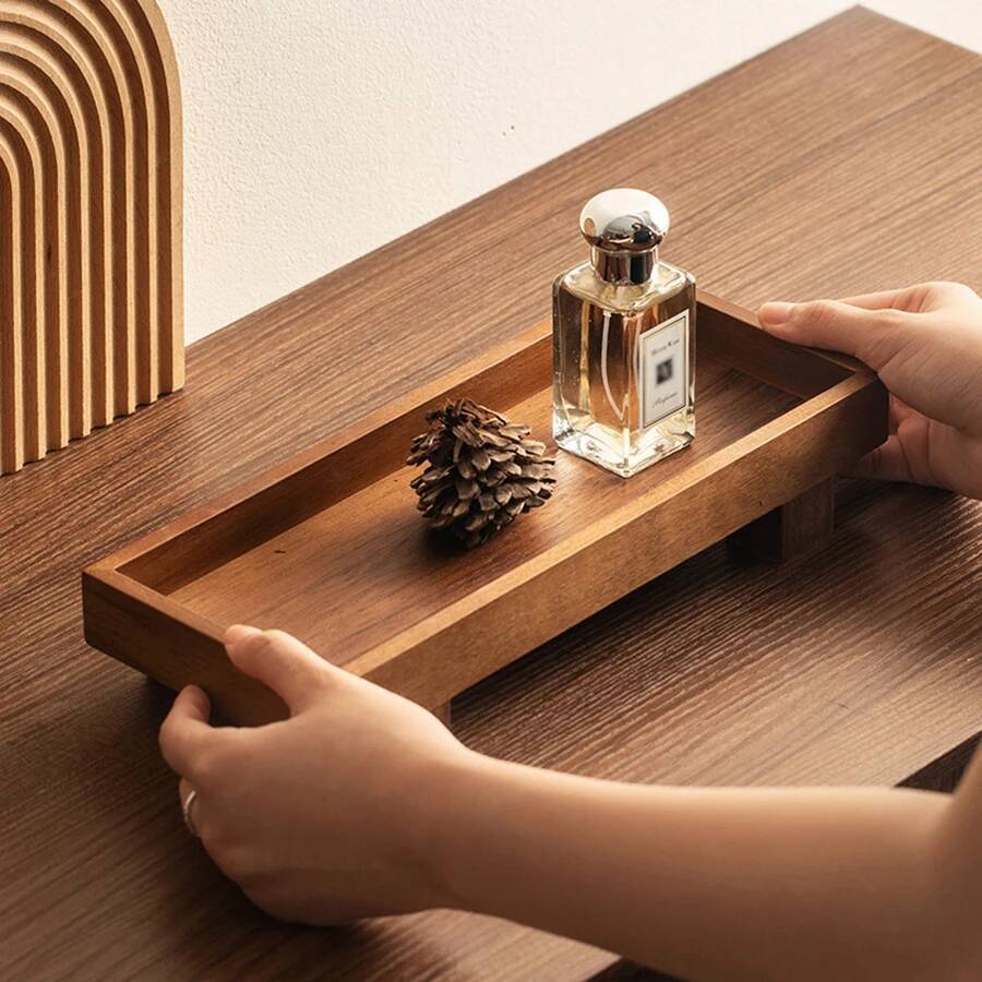 和風木製功夫茶道具レストランコーヒー収納サービングトレイ - Food Storage For Restaurant のレビューと価格