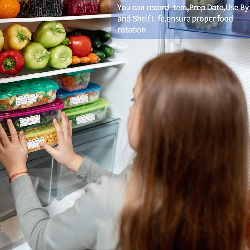 300 ピース/ロールキッチン日付食品ステッカーラベル文具ス - Food Storage Expiration Dates のレビューと価格