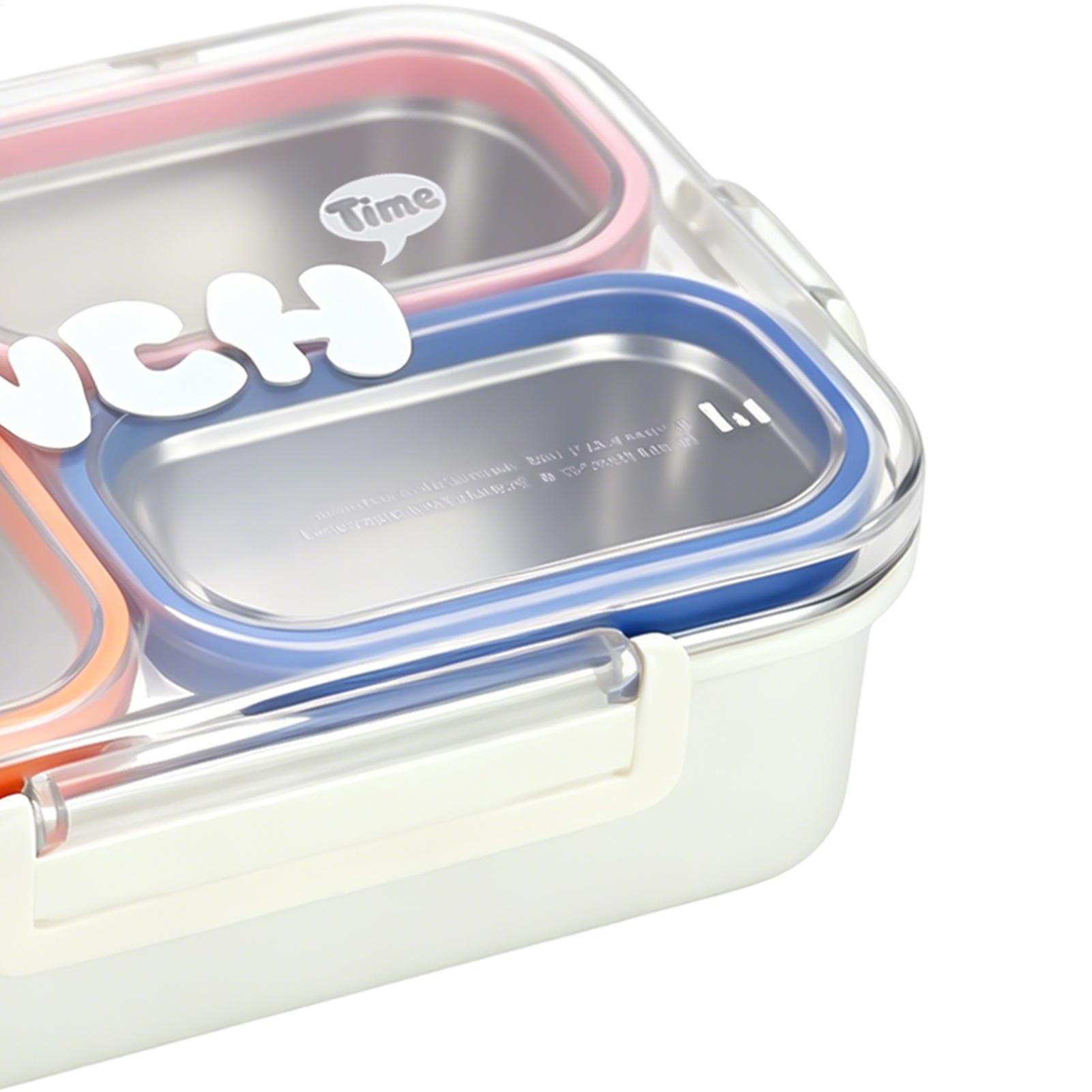 ステンレス製ランチボックス、学校給食用スナックボックス、蓋付 - Food Storage 30 Years のレビューと価格