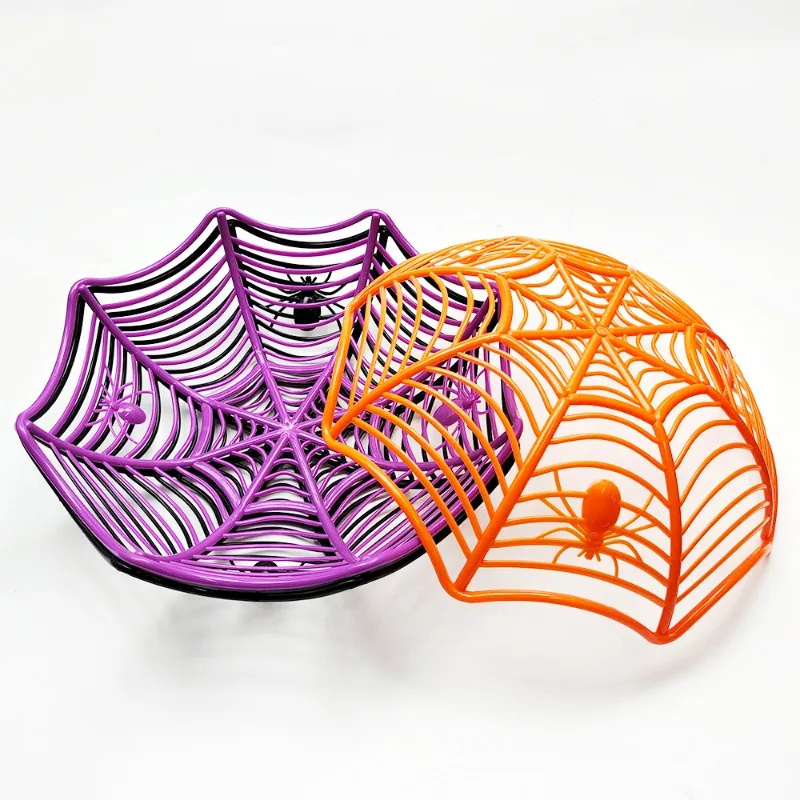 3 色ハロウィンスパイダーシェイプボウルフルーツ中空食品トレ - Food Storage Without Plastic のレビューと価格