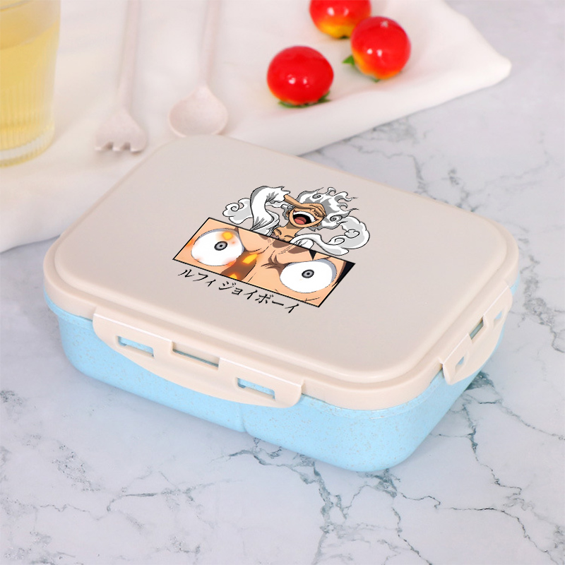 ワンピース少年少女弁当弁当箱ポータブル食品ボックス電子レンジ - Food Storage And Container のレビューと価格