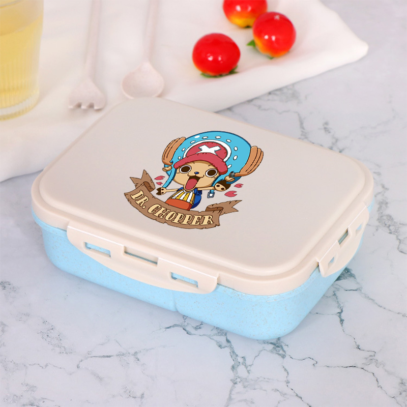 ワンピース少年少女弁当弁当箱ポータブル食品ボックス電子レンジ - Food Storage And Container のレビューと価格