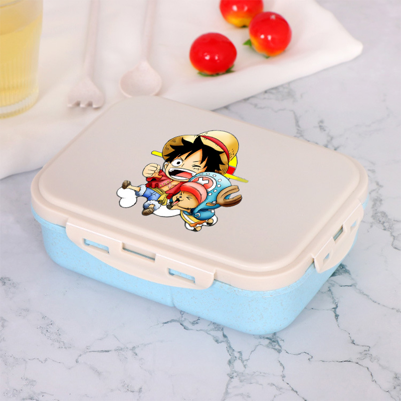 ワンピース少年少女弁当弁当箱ポータブル食品ボックス電子レンジ - Food Storage And Container のレビューと価格