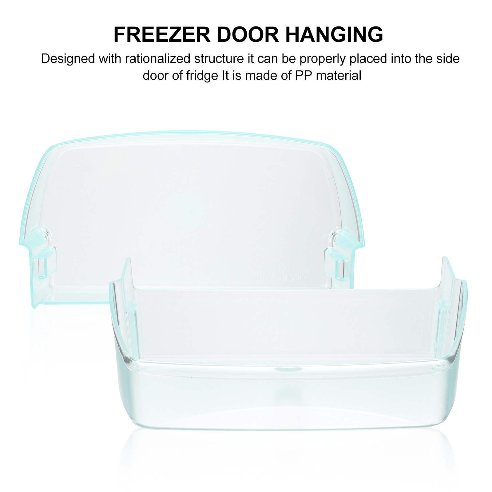 プラスチック製冷蔵庫サイドドアオーガナイザー 大容量冷蔵庫サ - Food Storage Refrigerator のレビューと価格