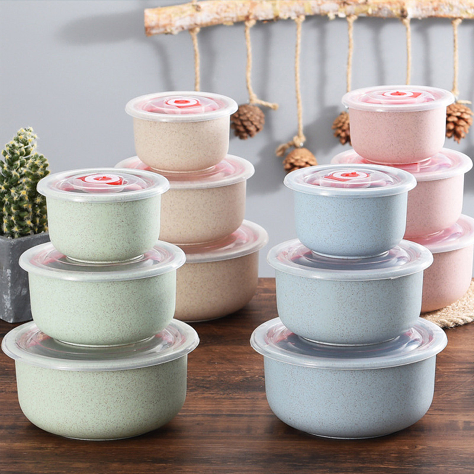 3個入り食品保存容器弁当箱軽量食品保存容器キッチン収納ピクニ - Food Storage Without Plastic のレビューと価格