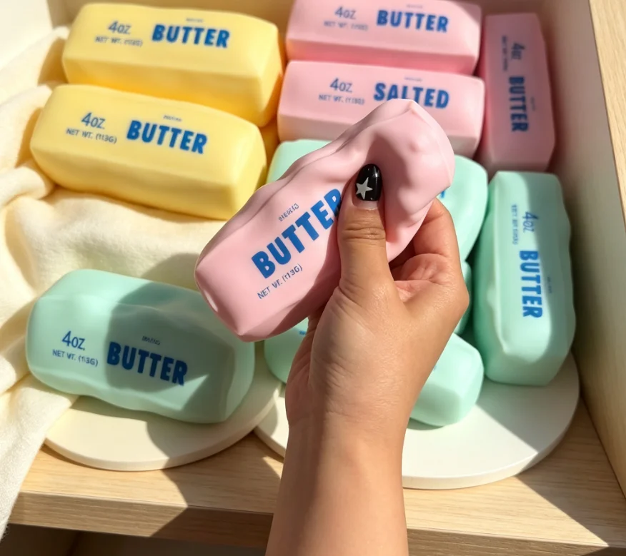 バタースティッククリスピーサウンドブラインドボックススクイー - Food Storage And Container のレビューと価格