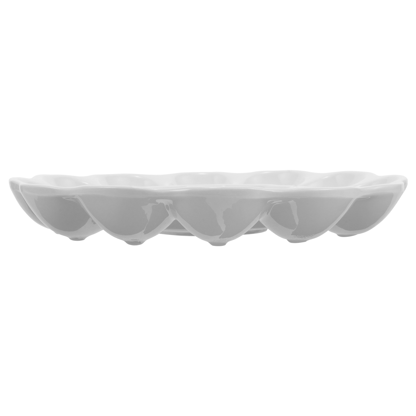 1pc イースターエッグ皿セラミック卵盛り合わせデビルエッグ - Food Storage For Restaurant のレビューと価格