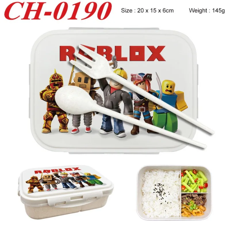 Robloxの弁当箱、ゲームフィギュアプリント入りランチボッ - Food Storage And Container のレビューと価格