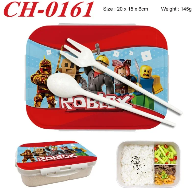 Robloxの弁当箱、ゲームフィギュアプリント入りランチボッ - Food Storage And Container のレビューと価格