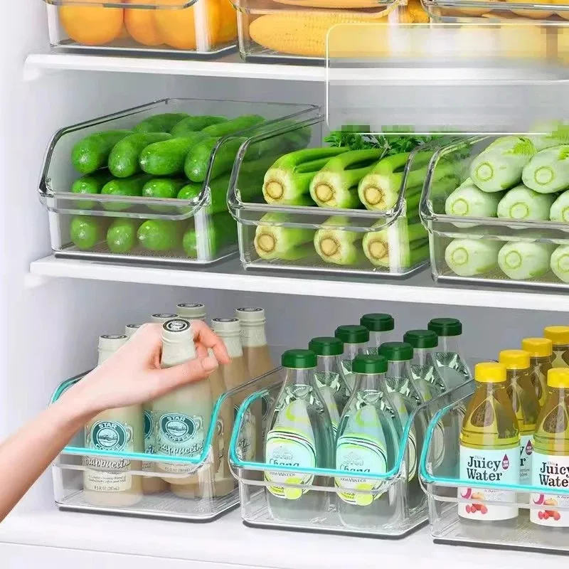 yes1/2個入り 冷蔵庫オーガナイザー 冷蔵庫収納ボックス - Food Storage In Cabinets のレビューと価格