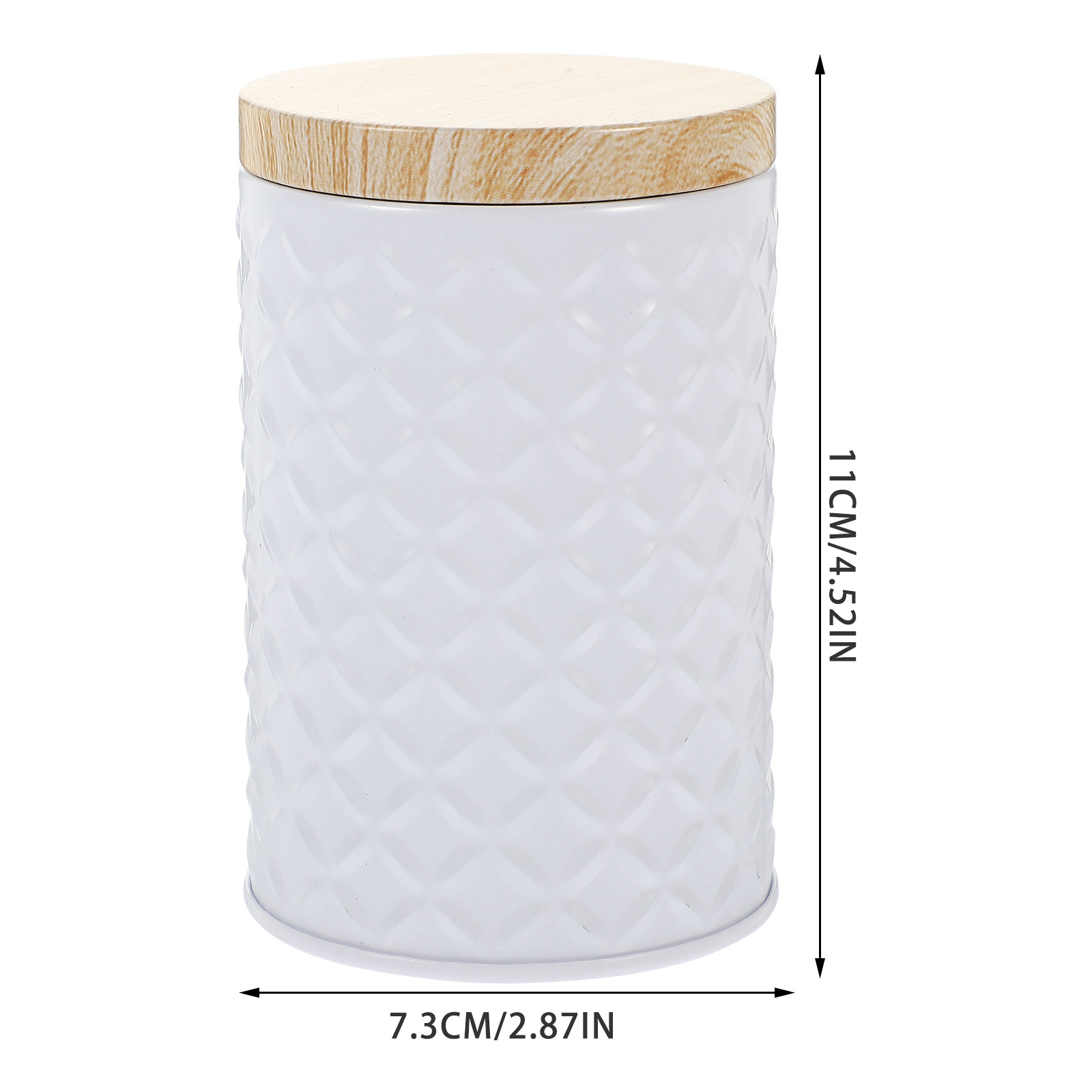 食品グレードのブリキ製保存容器2個セット、漏れ防止蓋付き、ス - Food Storage Canister のレビューと価格
