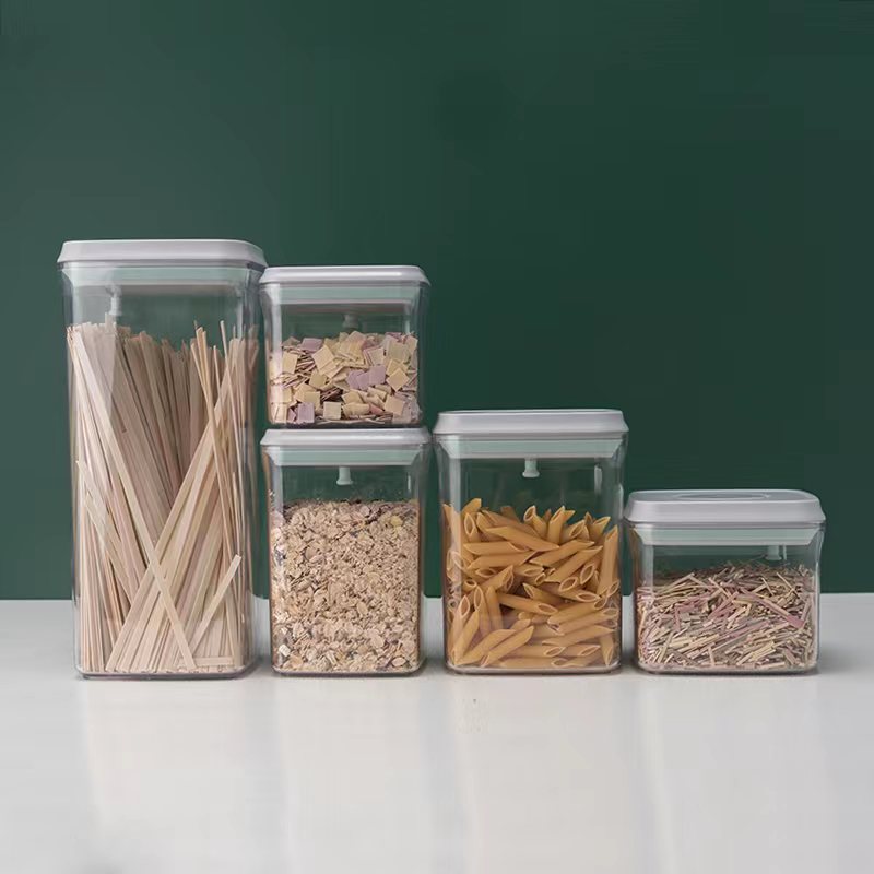 工場直送 密閉食品保存容器セット 8個 キッチンパントリー整 - Food Storage Canister のレビューと価格