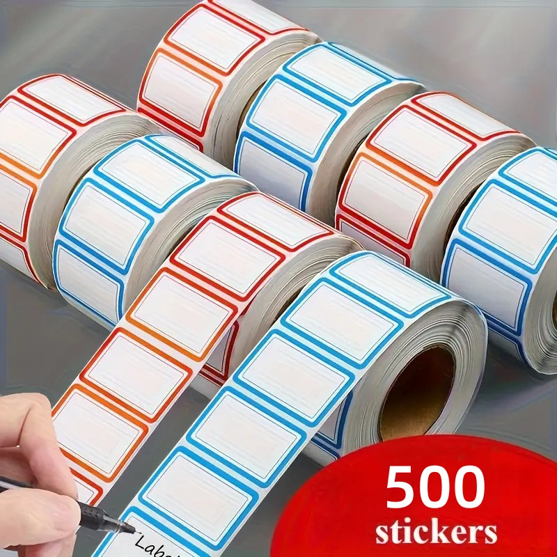 500枚 冷凍ラベルステッカー 残留物なし 防水&耐油性 冷 - Food Storage Canister のレビューと価格