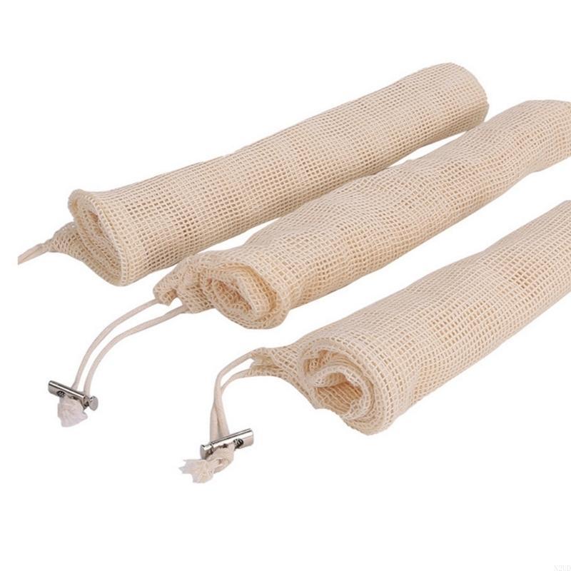 コットンメッシュ農産物バッグ再利用可能な野菜や果物用のコット - Produce Bag Reusable Mesh のレビューと価格