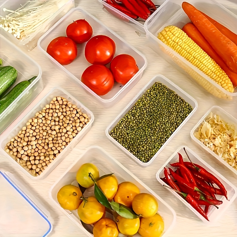 8個セットには、4つの容器と4つの蓋が含まれています。気密食 - Food Storage Oven Safe のレビューと価格