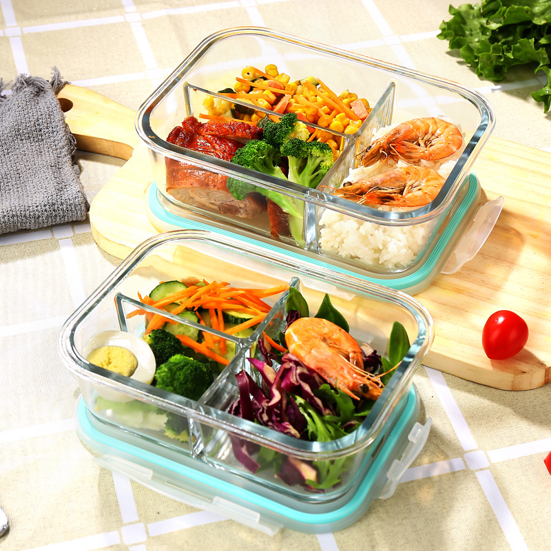 ガラス製鮮度保持容器 高硼珪酸耐熱電子レンジ対応弁当箱 冷蔵 - Food Storage Oven Safe のレビューと価格
