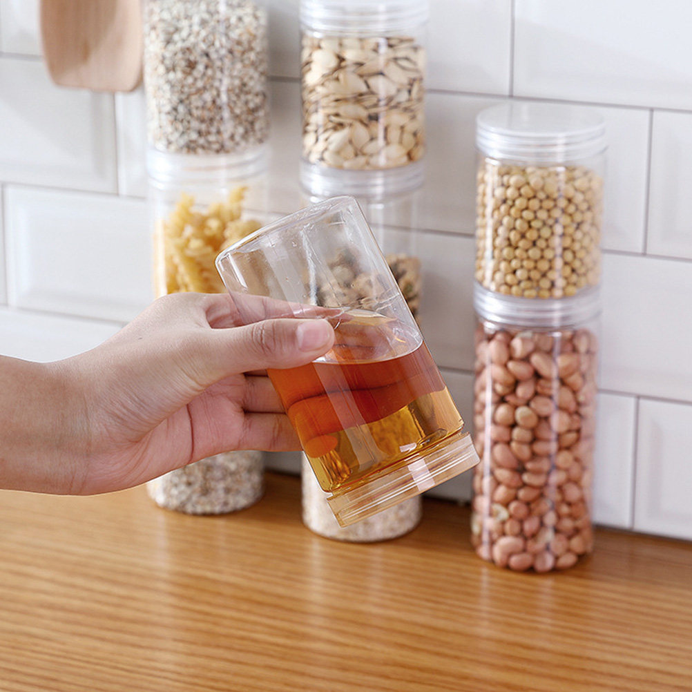 10個入り透明高級プラスチック食品保存容器、気密蓋付き700 - Food Storage With Lids のレビューと価格