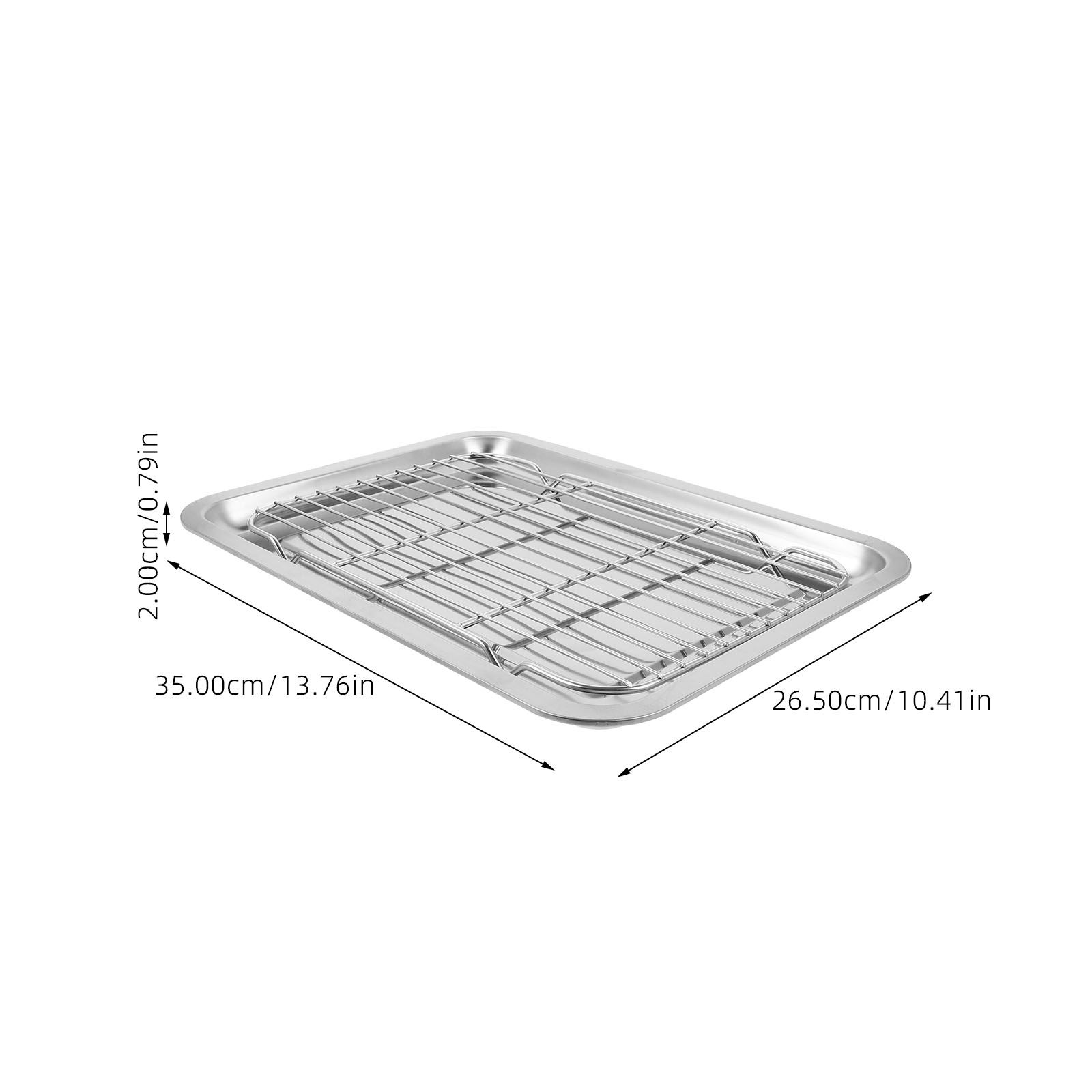 ステンレス製ワイヤーベーキングラック冷却トレイ油切り揚げ物サ - Food Storage For Restaurant のレビューと価格