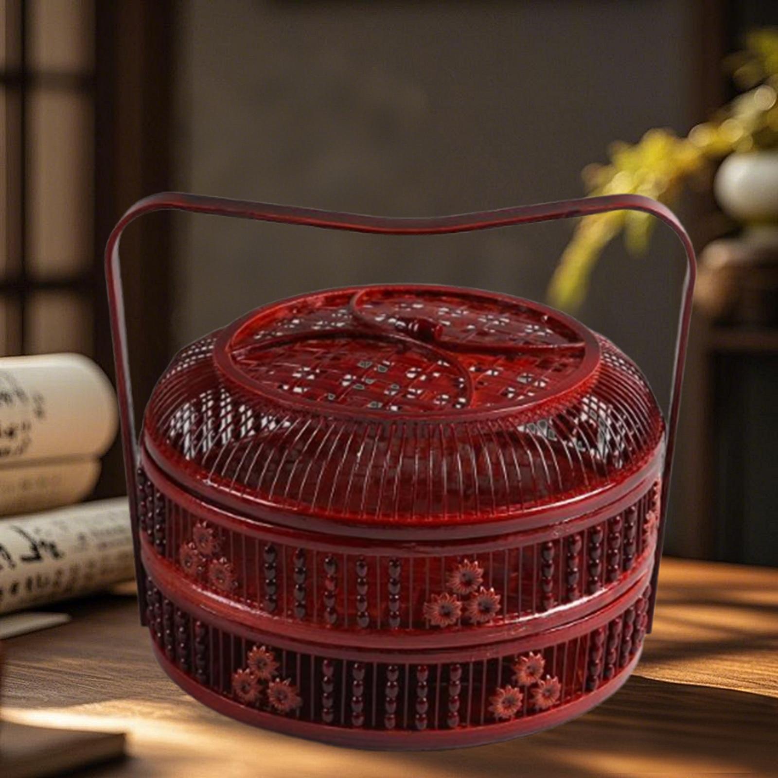 竹製卵バスケットオーガナイザー多機能ポータブル素朴な収納容器 - Food Storage For Restaurant のレビューと価格