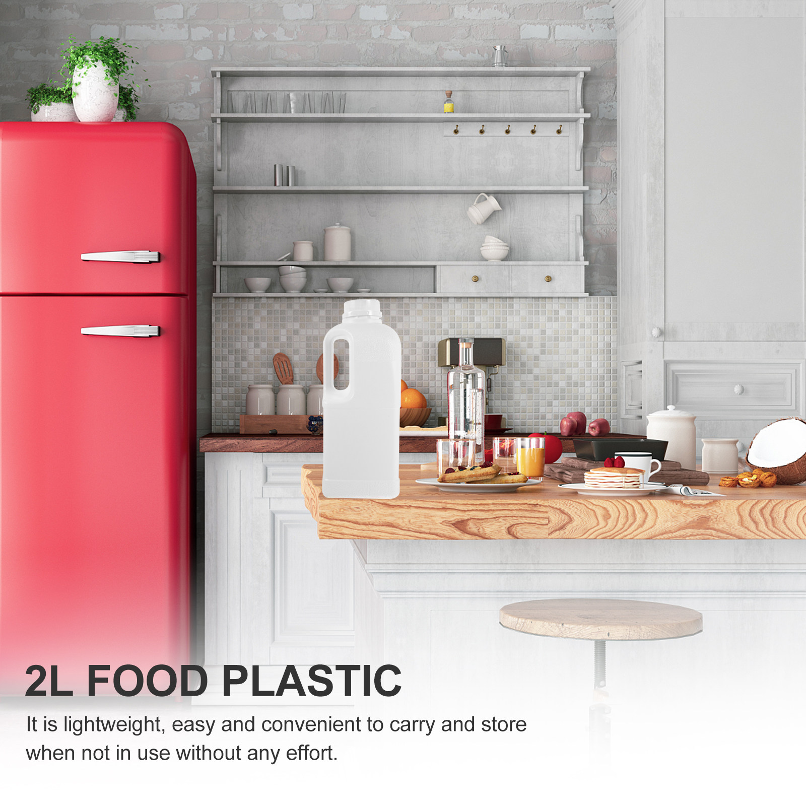 3個入り 大容量 2ガロン ウォーターストレージジャグ キャ - Food Storage Large Plastic Containers のレビューと価格