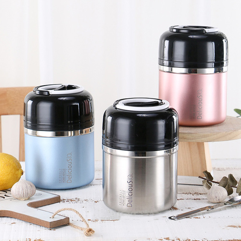 ステンレス鋼の弁当箱,温かい料理,断熱弁当箱,オフィスや学校 - Food Storage Long Term のレビューと価格