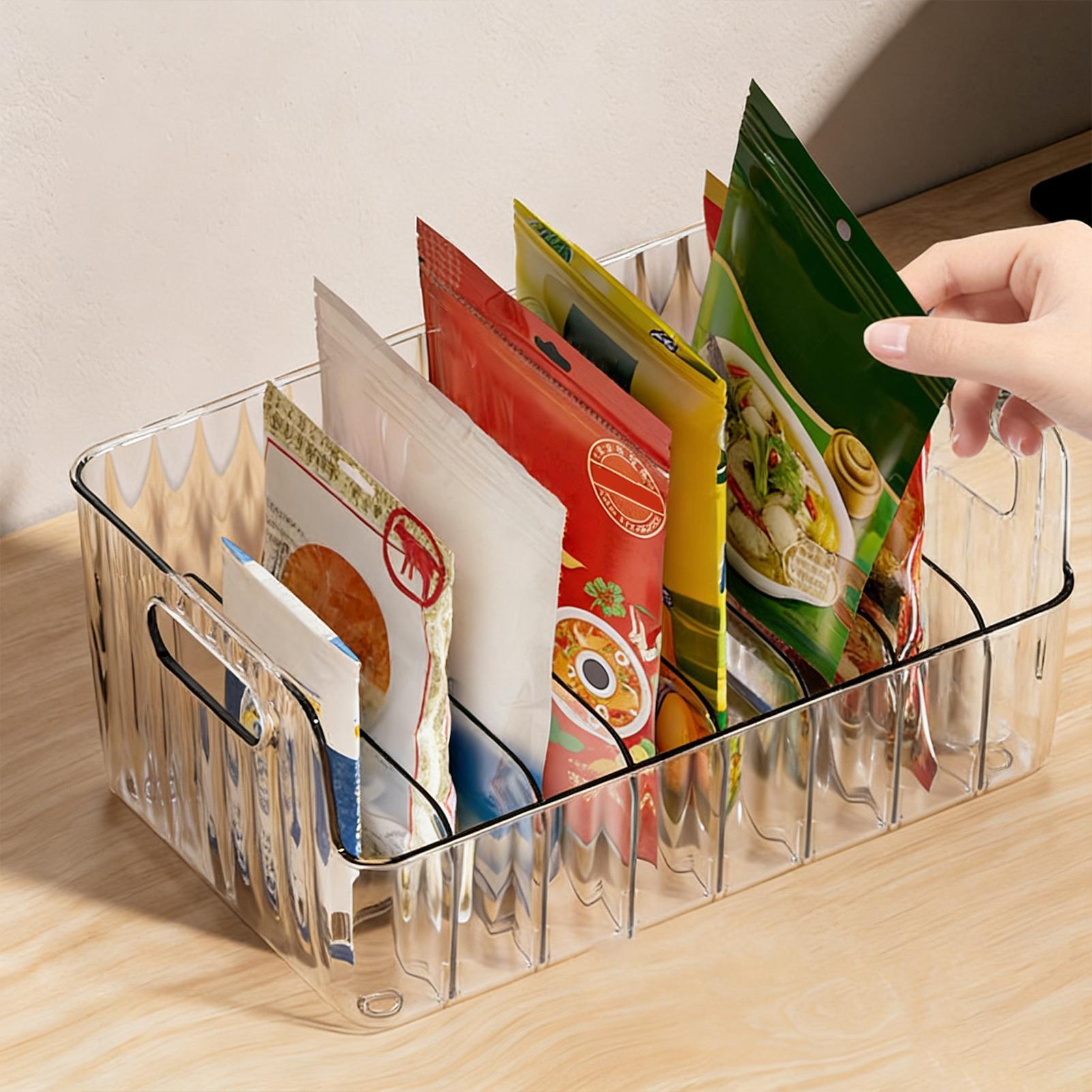 スパイスラック透明分割型化粧品食品収納ボックスカウンタートッ - Food Storage In Cabinets のレビューと価格