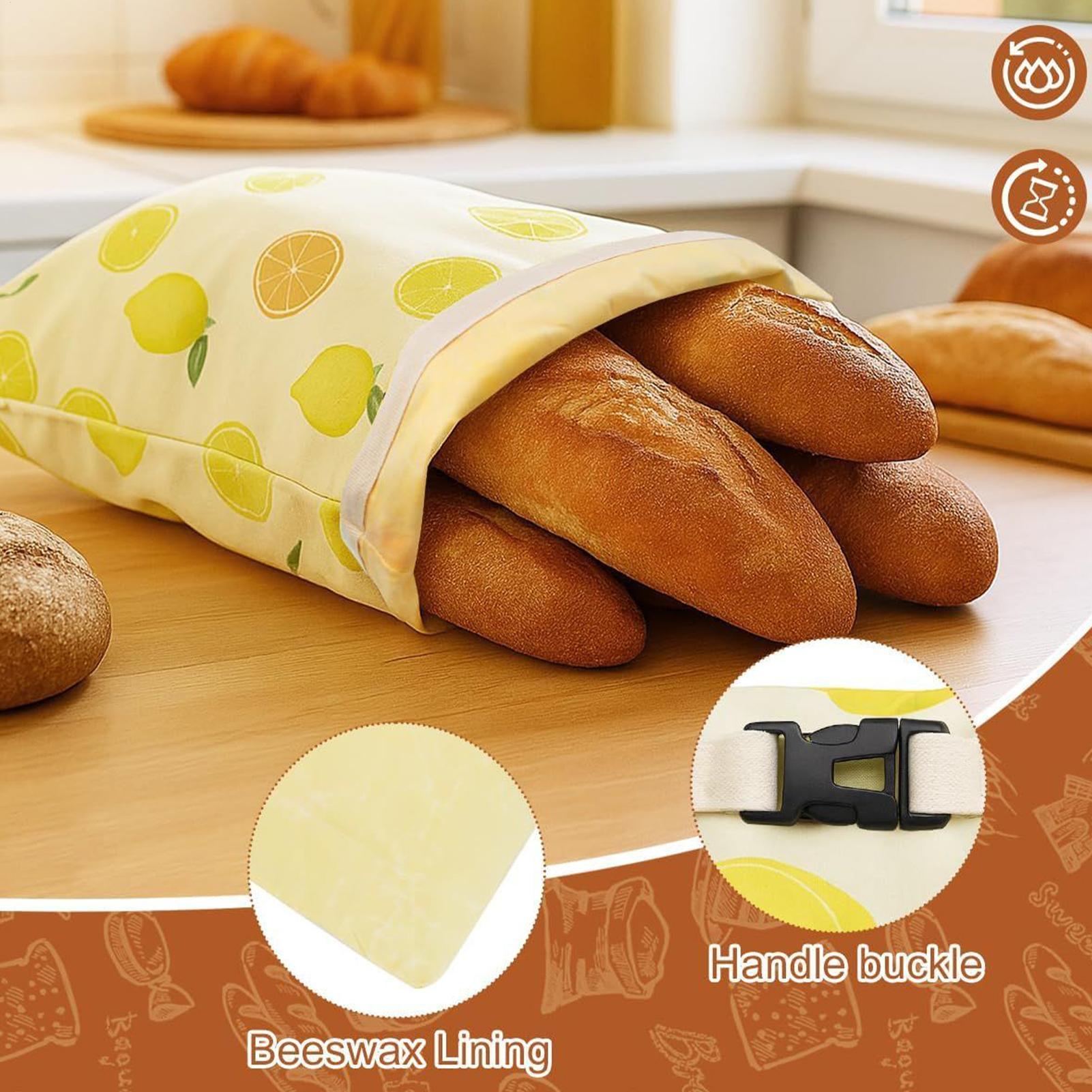 パン袋 再利用可能 再利用可能なパン食品保存袋 食品保存ポー - Food Storage Bag のレビューと価格