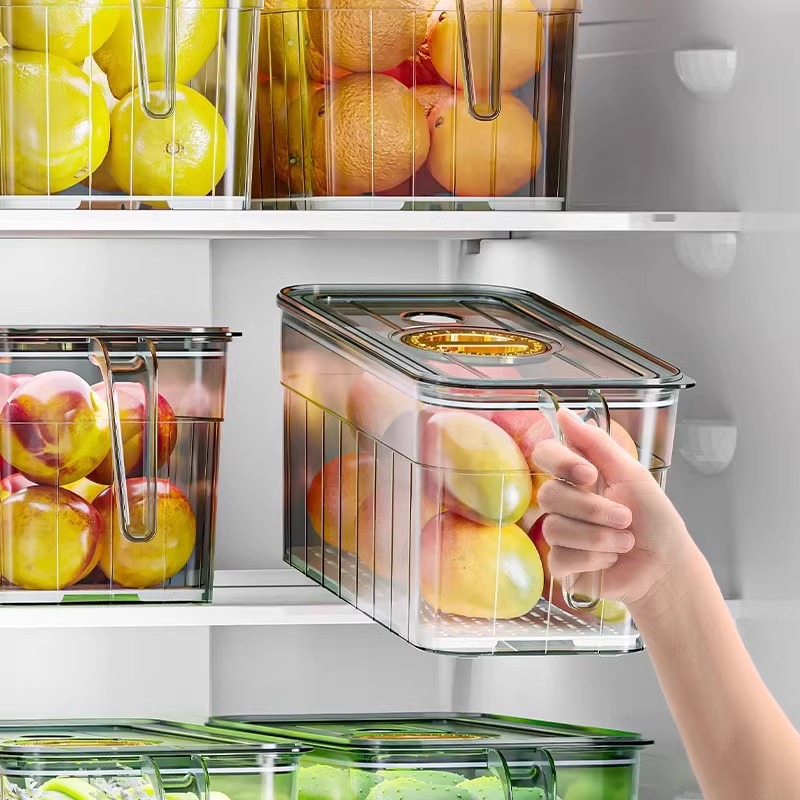 冷蔵庫整理収納ボックス、卵、果物、野菜、食品グレードの収納小 - Food Storage Refrigerator のレビューと価格