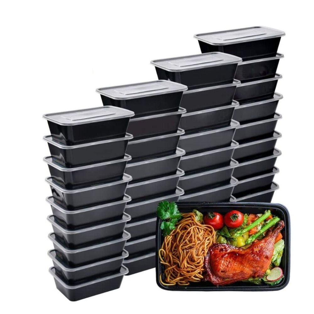 5個/セット 新品 プラスチック製 使い捨て食品容器 大容量 - Food Storage Without Plastic のレビューと価格