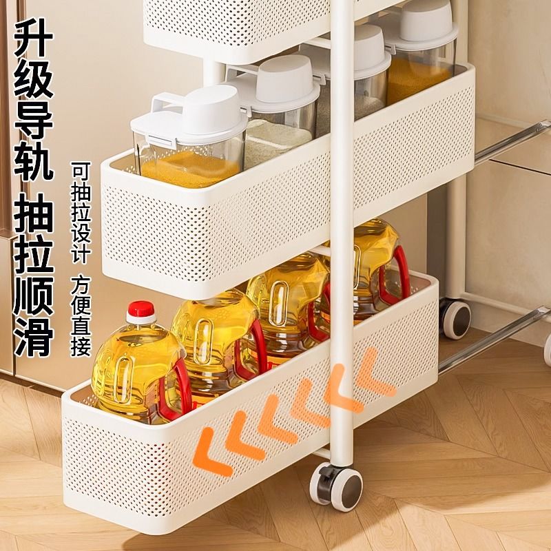 ステンレス鋼のキッチン隙間ラック冷蔵庫サイド引き出しキャビネ - Food Storage Without Plastic のレビューと価格