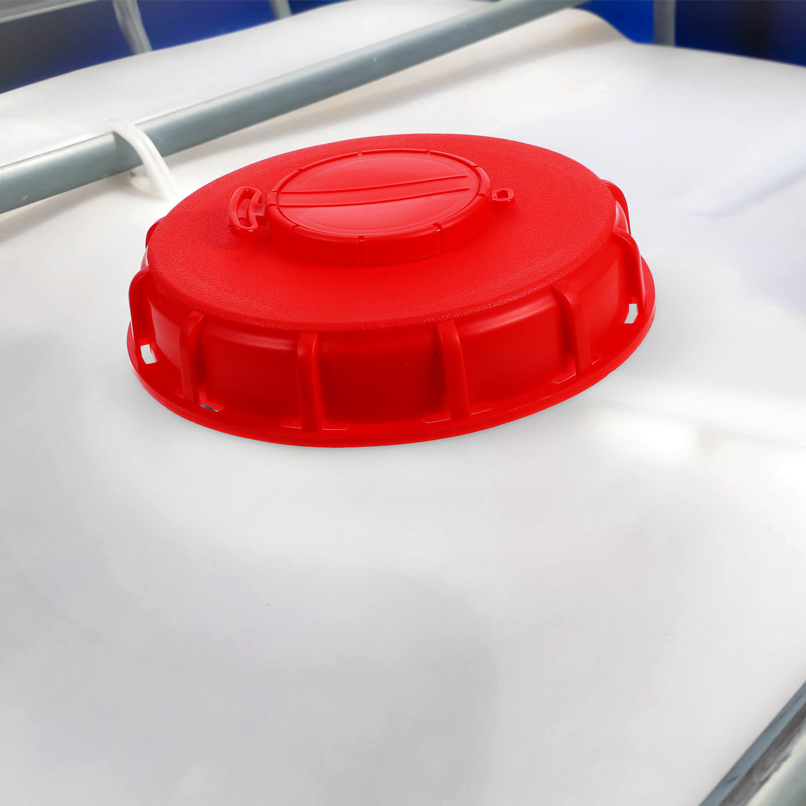 IBCトート蓋 赤 16.2cm ABSベントバルブカバー  - Food Storage With Lids のレビューと価格