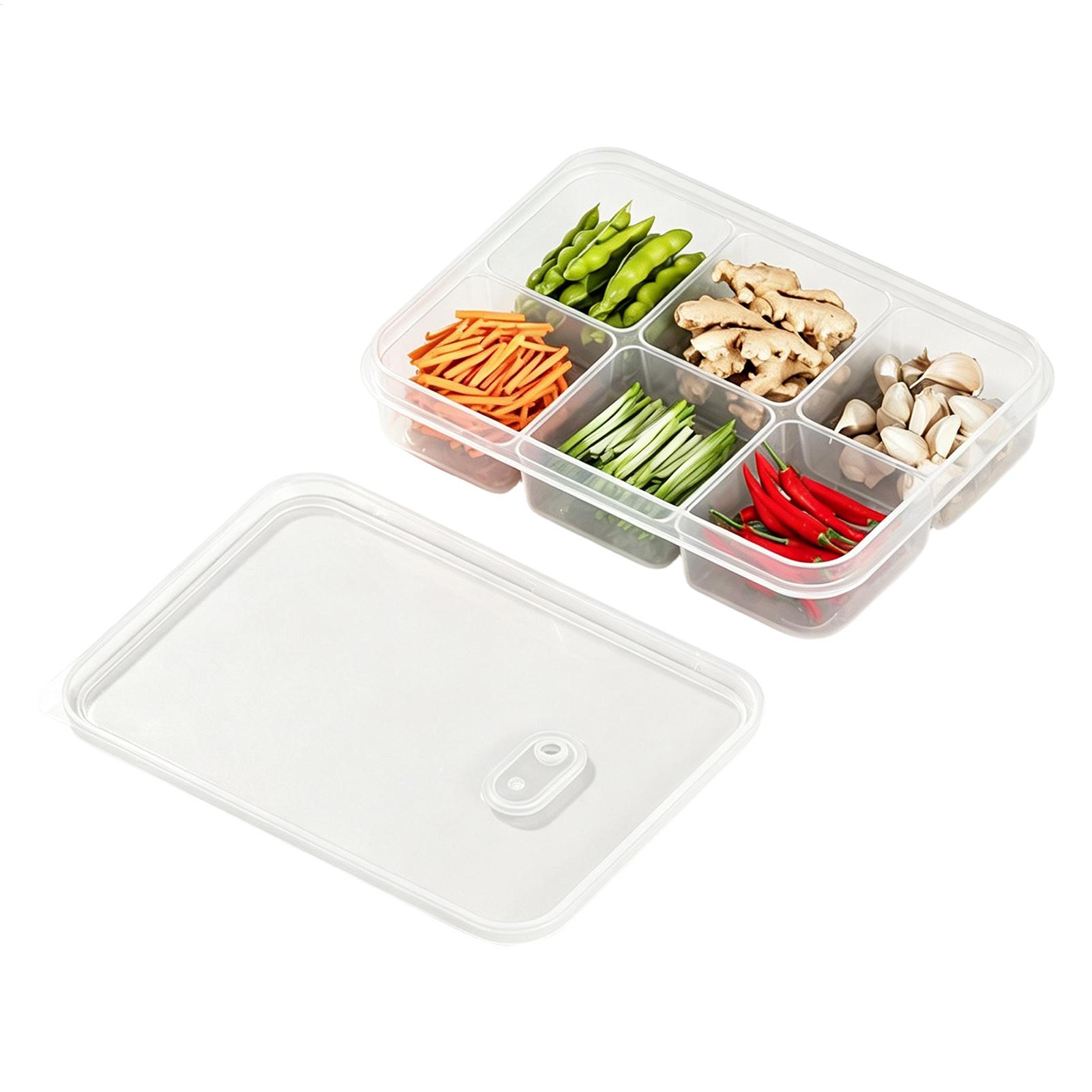 1PC 冷蔵庫収納ボックス肉野菜鮮度保持収納ボックス透明食品 - Food Storage Refrigerator のレビューと価格