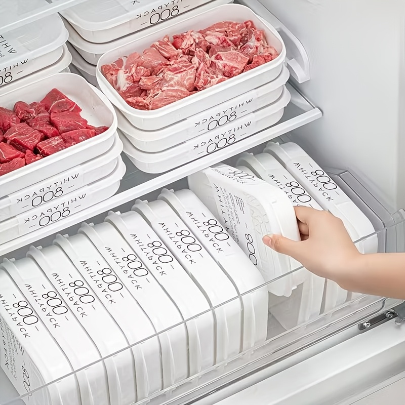 10個入り再利用可能スタッカブル食品保存容器セット 5つの容 - Food Storage Oven Safe のレビューと価格