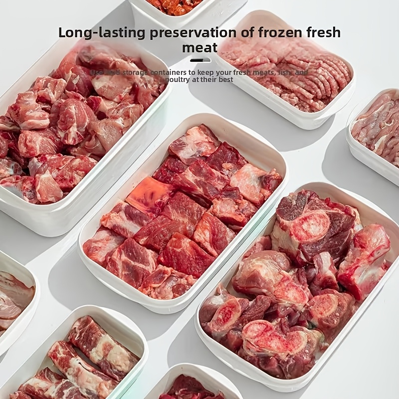 10個入り再利用可能スタッカブル食品保存容器セット 5つの容 - Food Storage Oven Safe のレビューと価格