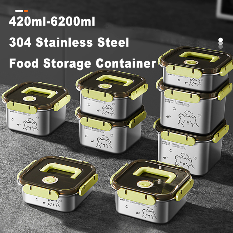 COOKER KING 420ml-6200ml 大容量ステ - Food Storage Oven Safe のレビューと価格