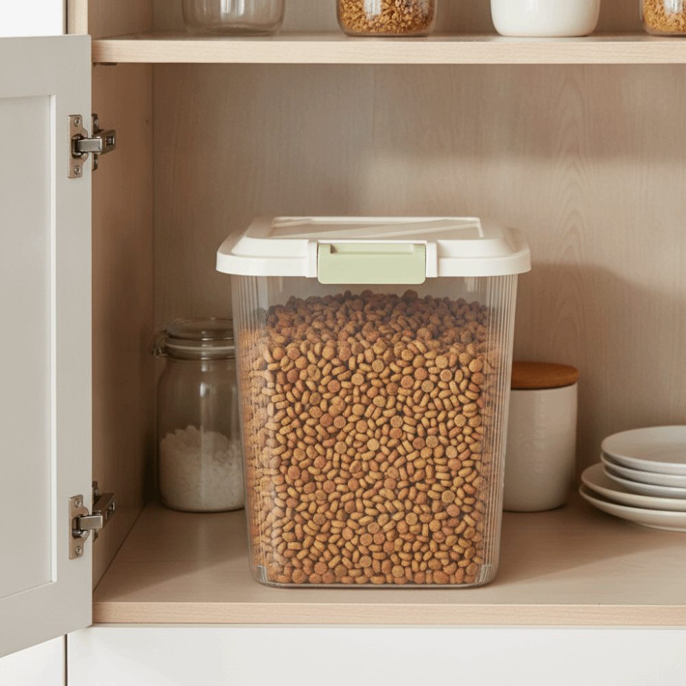 防虫米収納ボックス（車輪付き）、防湿ペットフード容器、大容量 - Food Storage Large Plastic Containers のレビューと価格