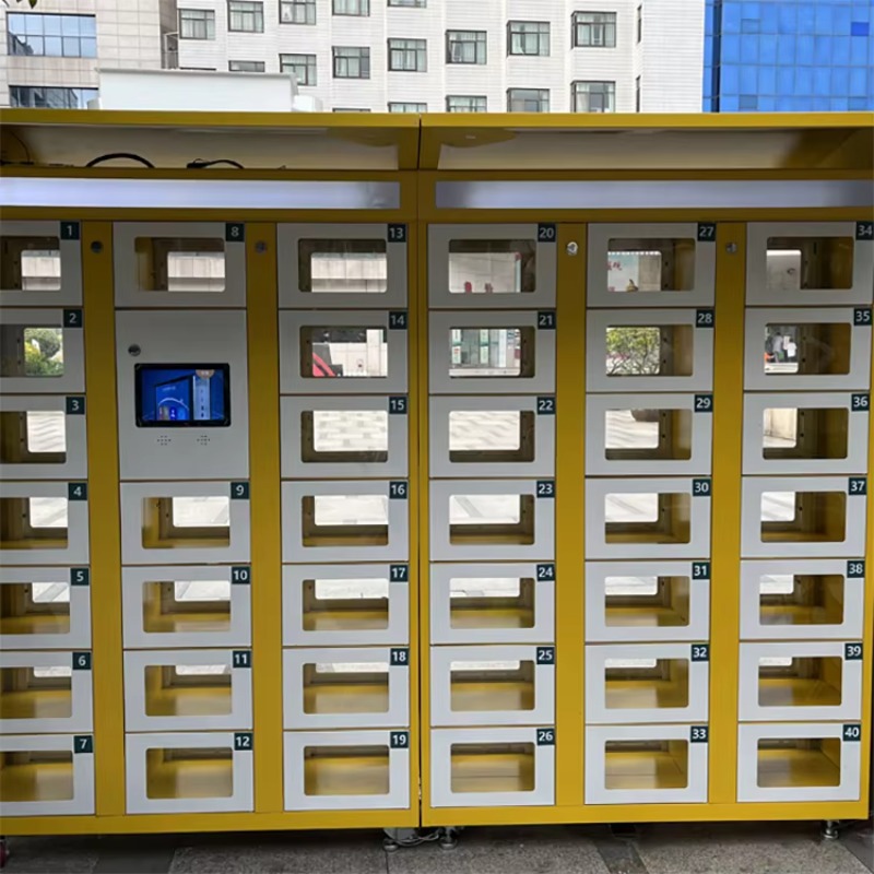 カスタム両面ロッカー電子ロック付き冷間圧延鋼スマート食品保管 - Food Storage In Cabinets のレビューと価格