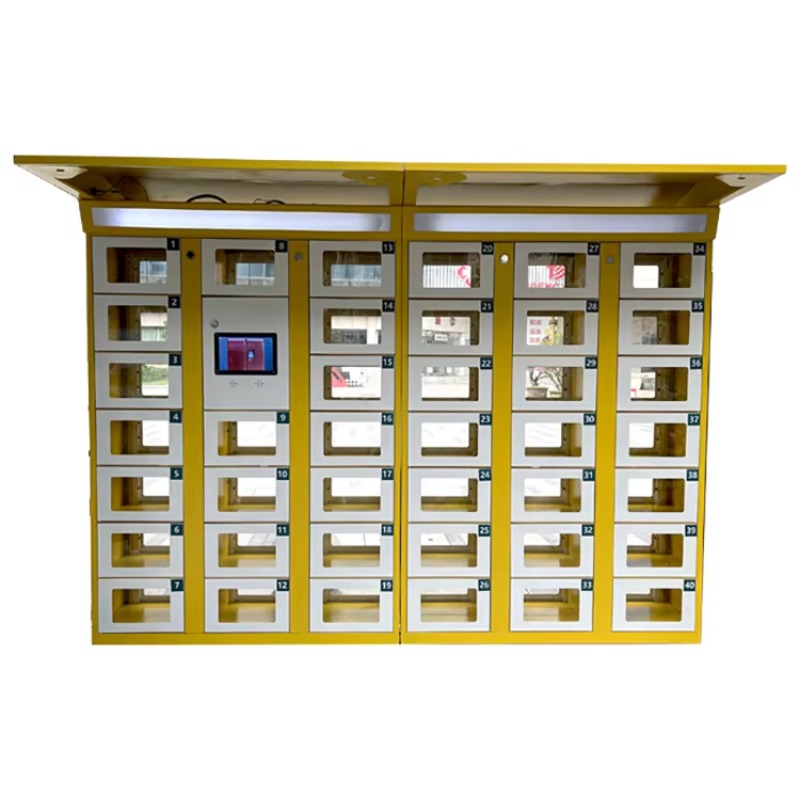 カスタム両面ロッカー電子ロック付き冷間圧延鋼スマート食品保管 - Food Storage In Cabinets のレビューと価格