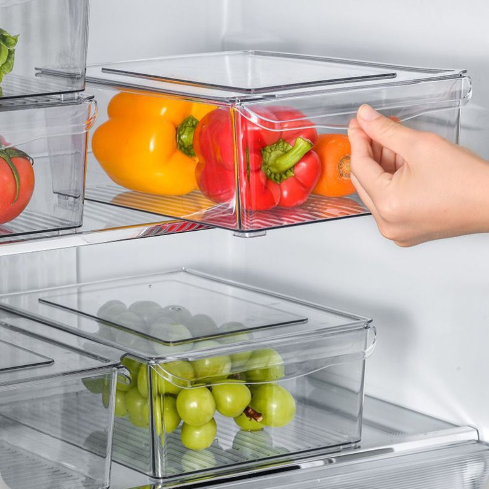 透明な生地発酵ボックス、防塵蓋付き、長方形の食品保存容器、可 - Food Storage For Restaurant のレビューと価格