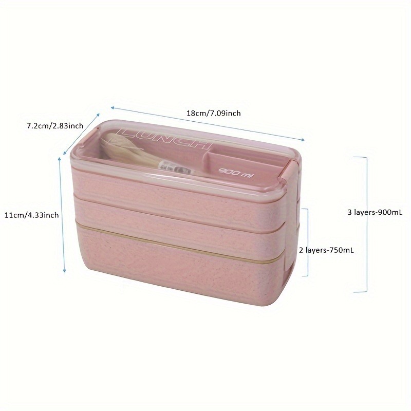 大人と子供のためのポータブル弁当箱,3層弁当箱,食品貯蔵食器 - Food Storage 30 Years のレビューと価格