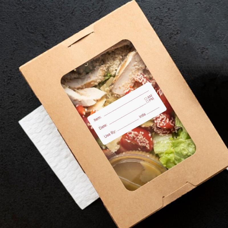 500枚/ロール 5*2.5cm キッチンステッカー 冷蔵庫 - Food Storage For Restaurant のレビューと価格